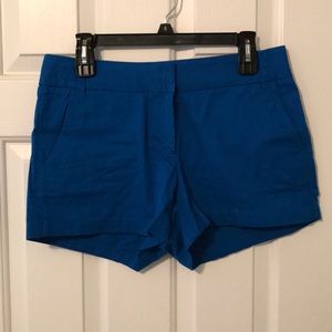 Jcrew everyday 3” royal blue size 8